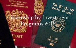 citizenship by investment 2016