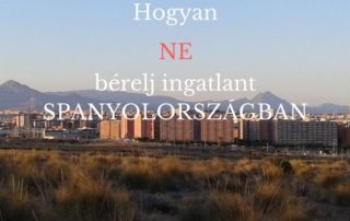 Spanyol lakásbérlés