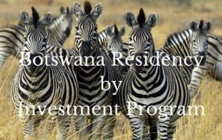 Botswana Residency by Investment Programme