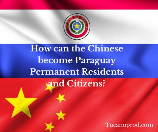 How can Chinese citizens become Paraguay permanent residents