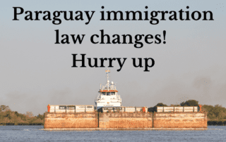 Paraguay immigration law changes