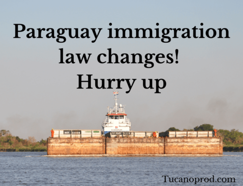 Paraguay immigration law changes! Hurry up