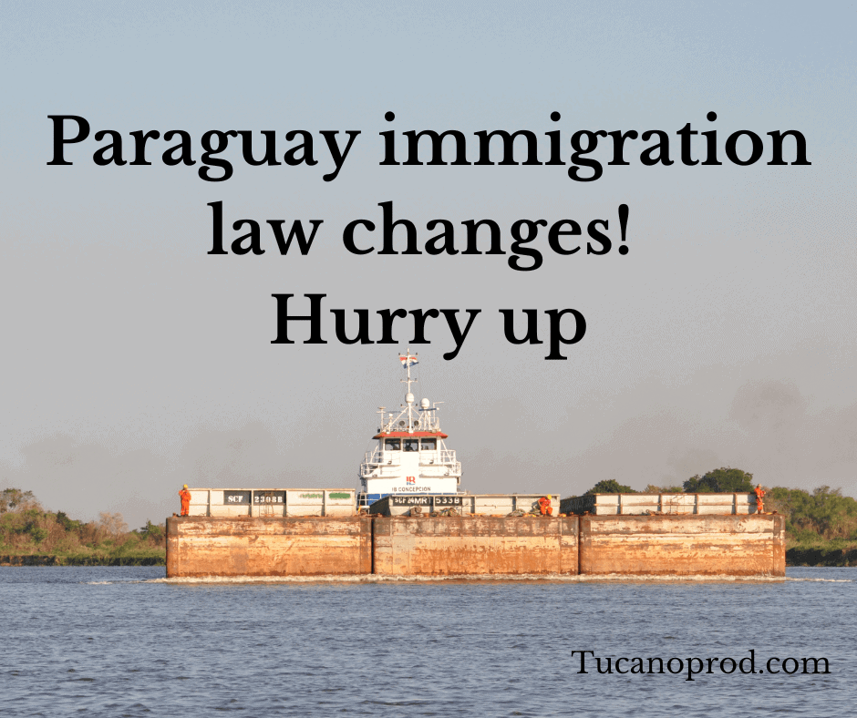 Paraguay immigration law changes