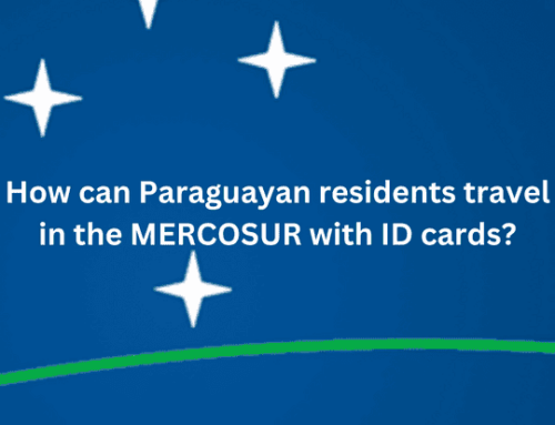 How can Paraguayan residents travel to other MERCOSUR countries with their ID cards?
